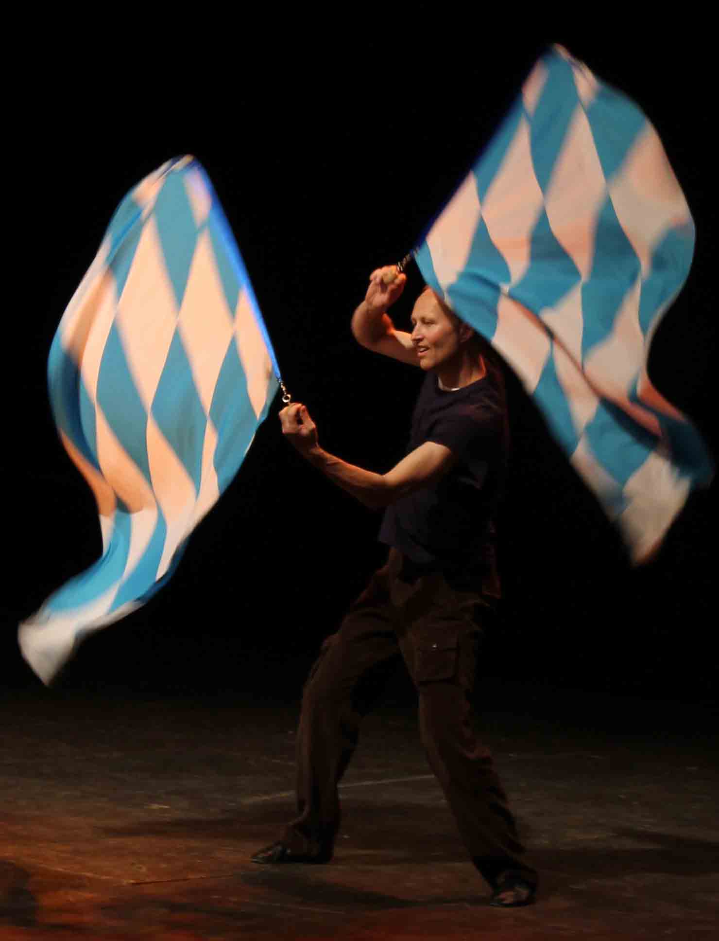 Bayerische Flags bei der Bavarian Night